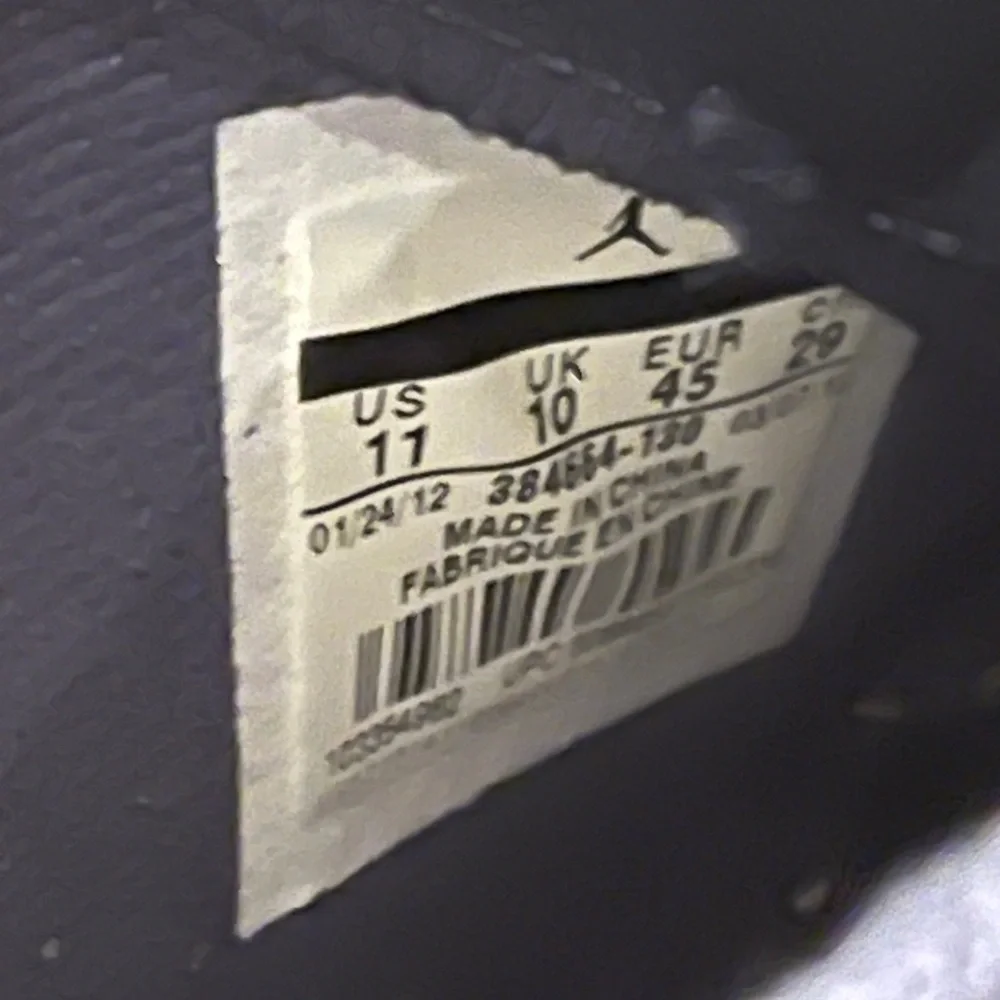 Air Jordan 6 Retro Olympic 2012 London 384664-130 size M11 - Picture 5 of 8